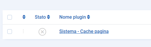 plugin cache pagina